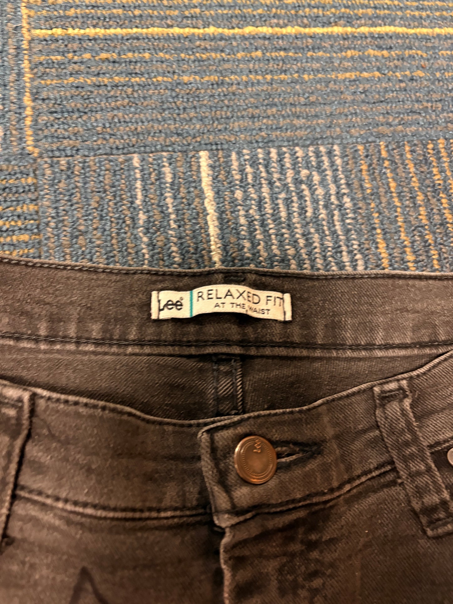 Hand Drawn Lee Jeans With Bell Balls