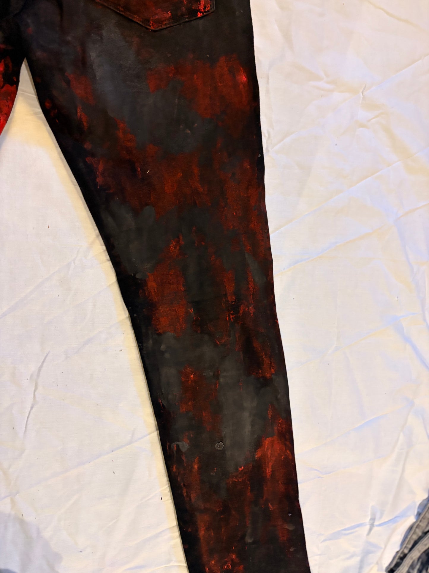 Custom Painted Paige Skinny Jeans