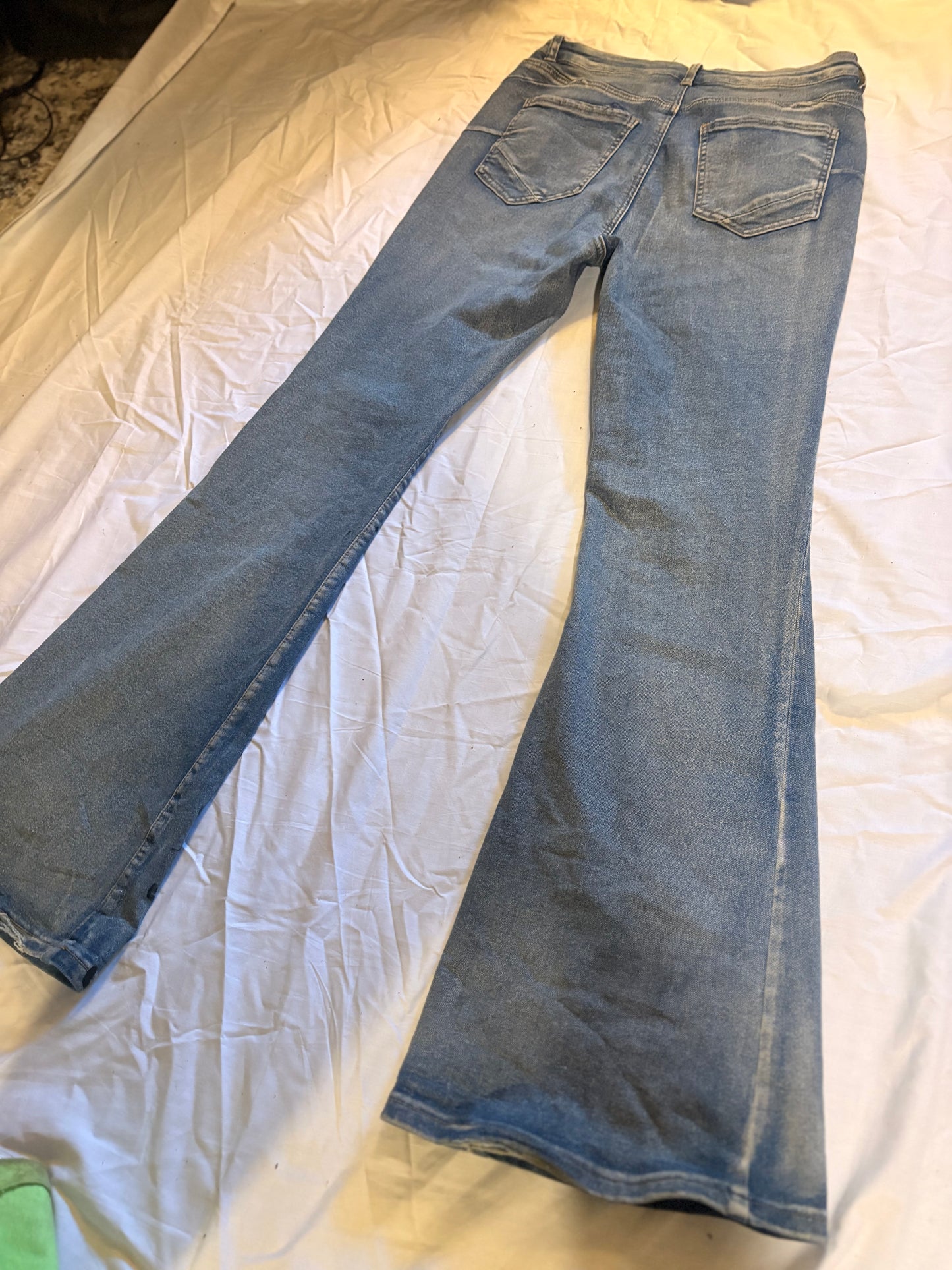 Flared Jeans With Lv Print