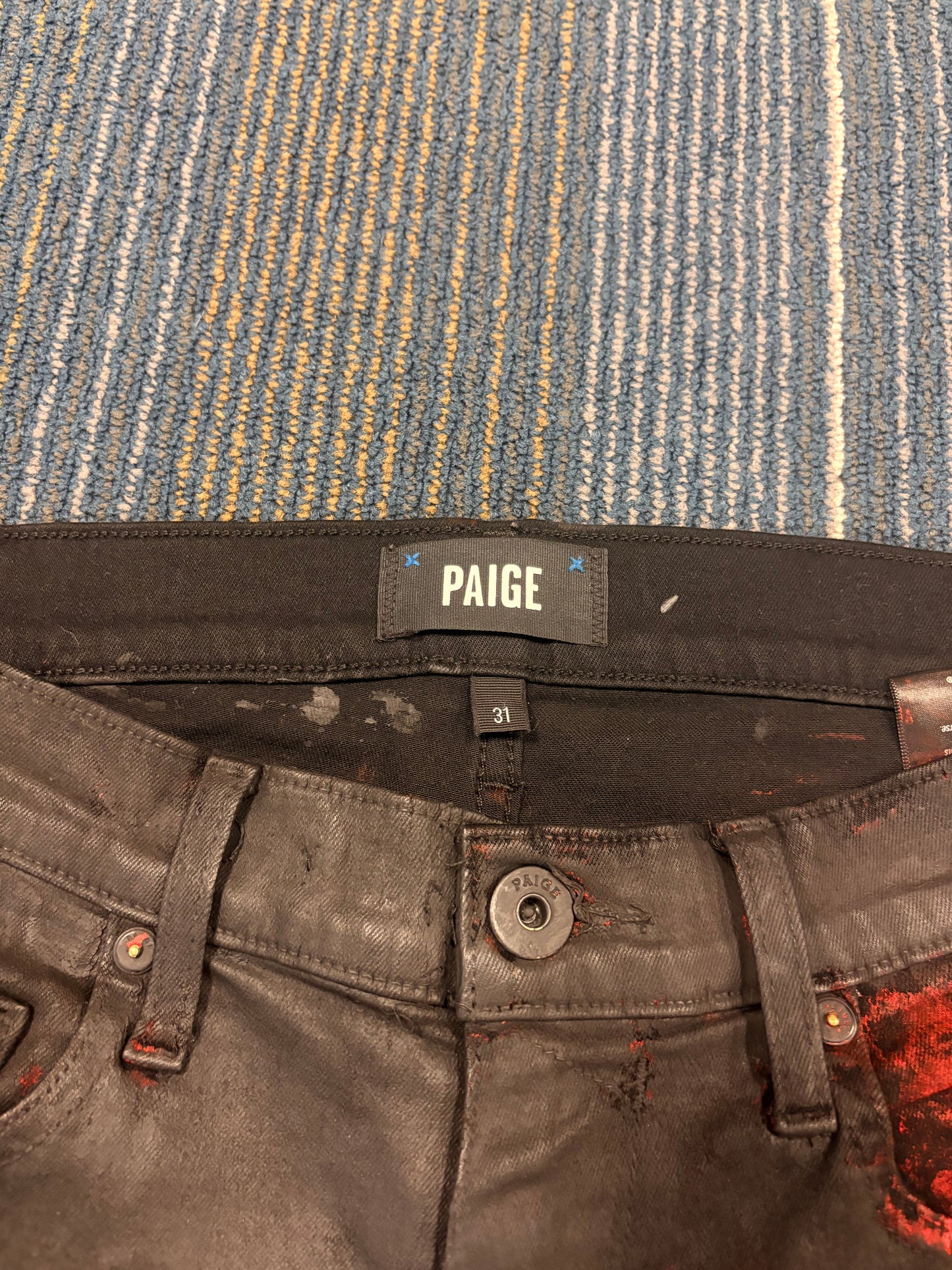 Painted Paige Jeans