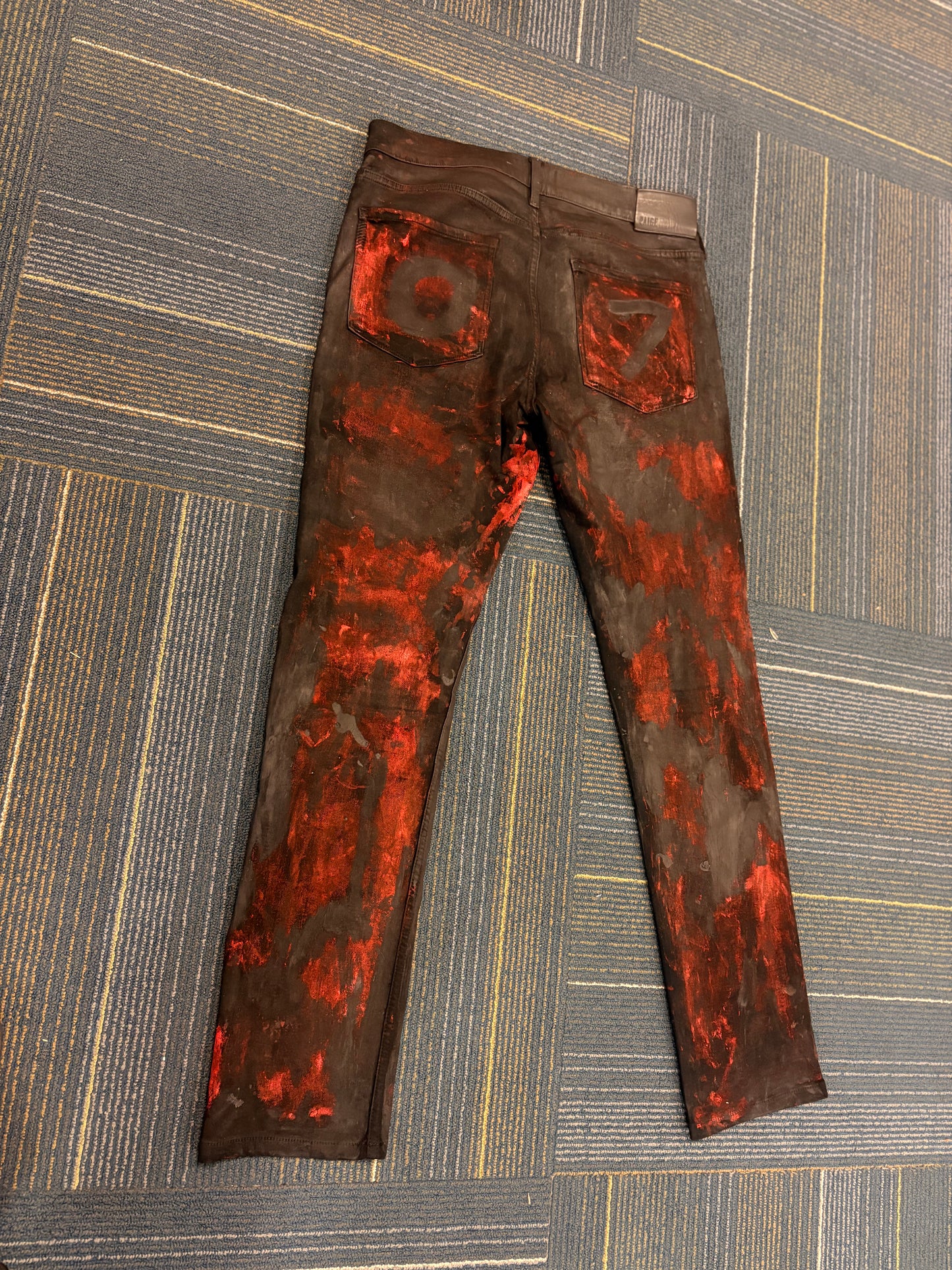 Painted Paige Jeans