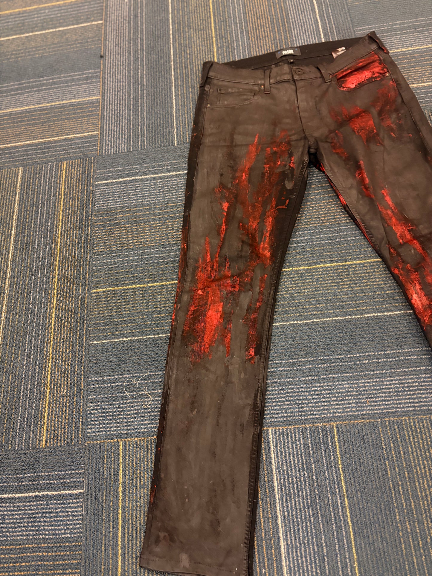 Painted Paige Jeans