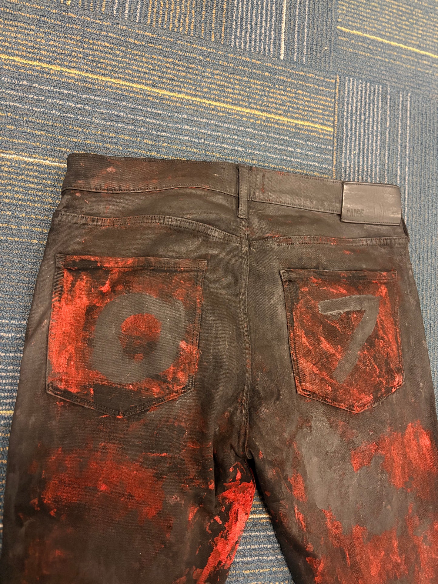 Painted Paige Jeans