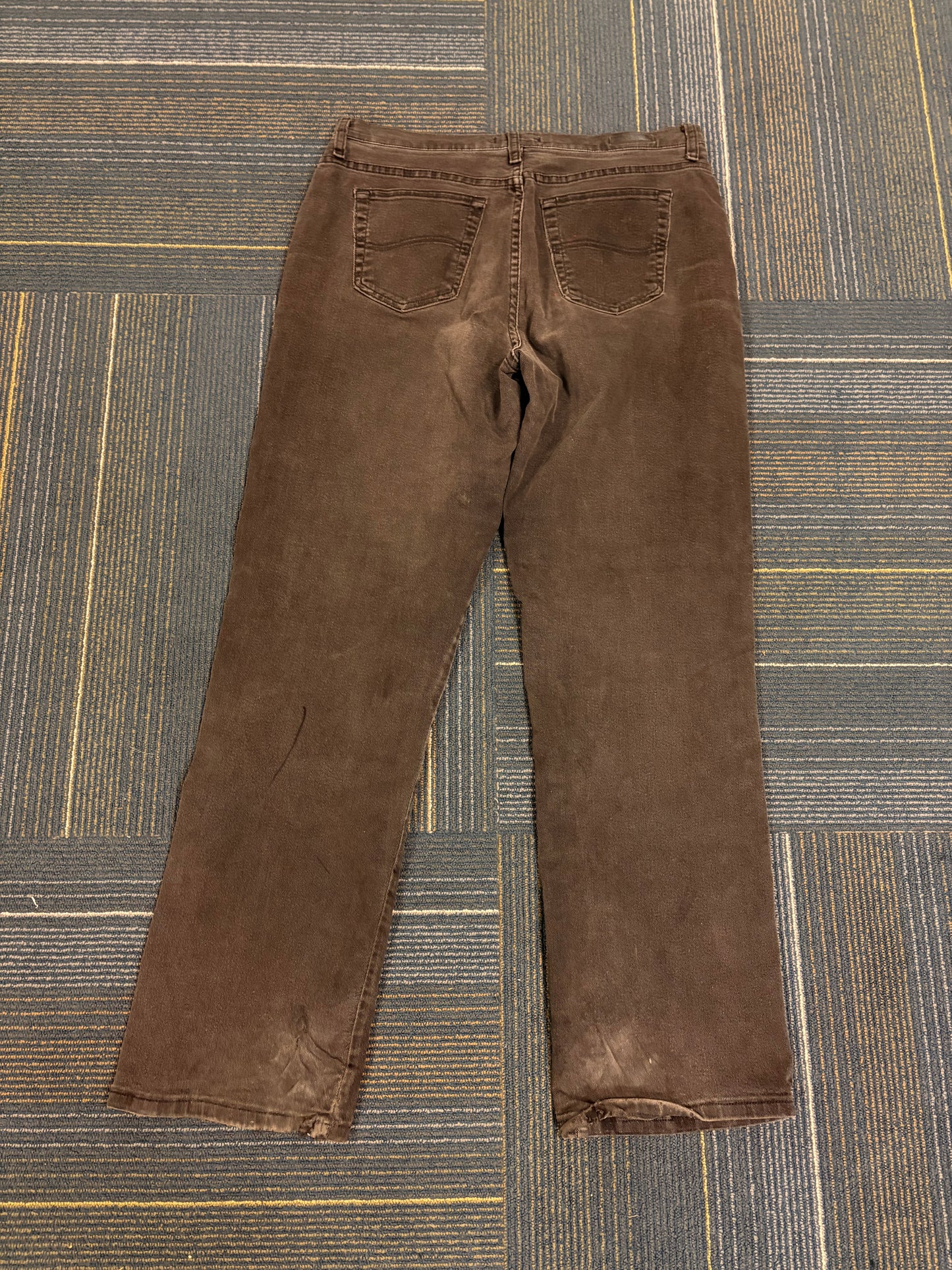 Hand Drawn Lee Jeans With Bell Balls