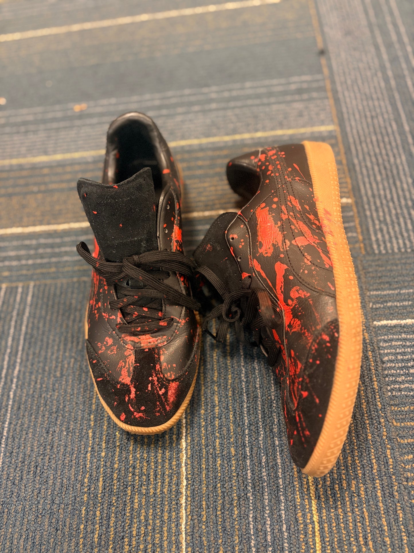 Custom Paint Splatter Pumas