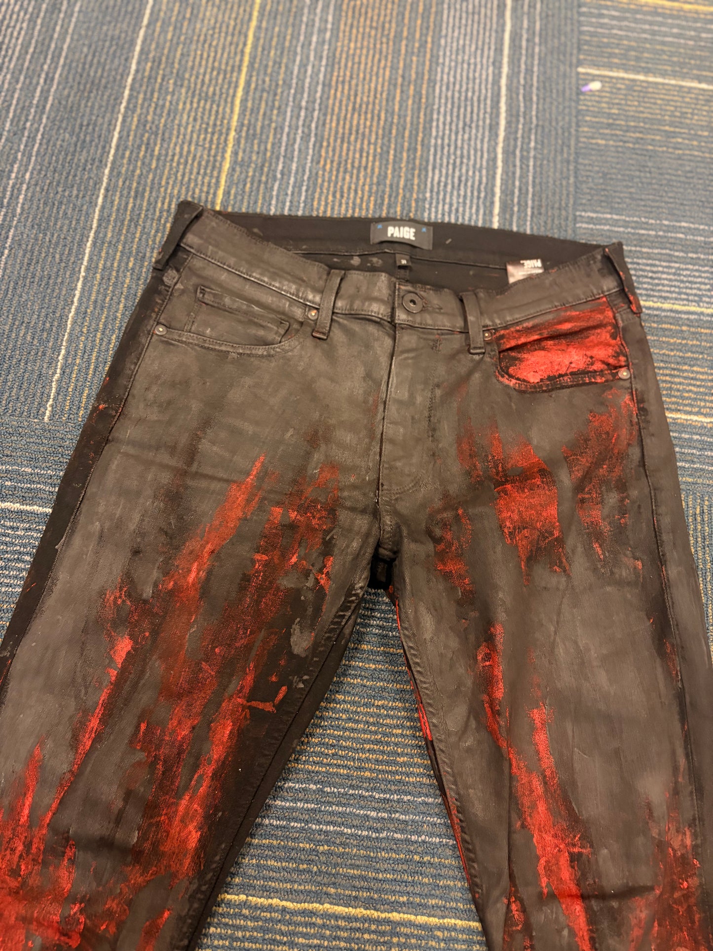 Painted Paige Jeans