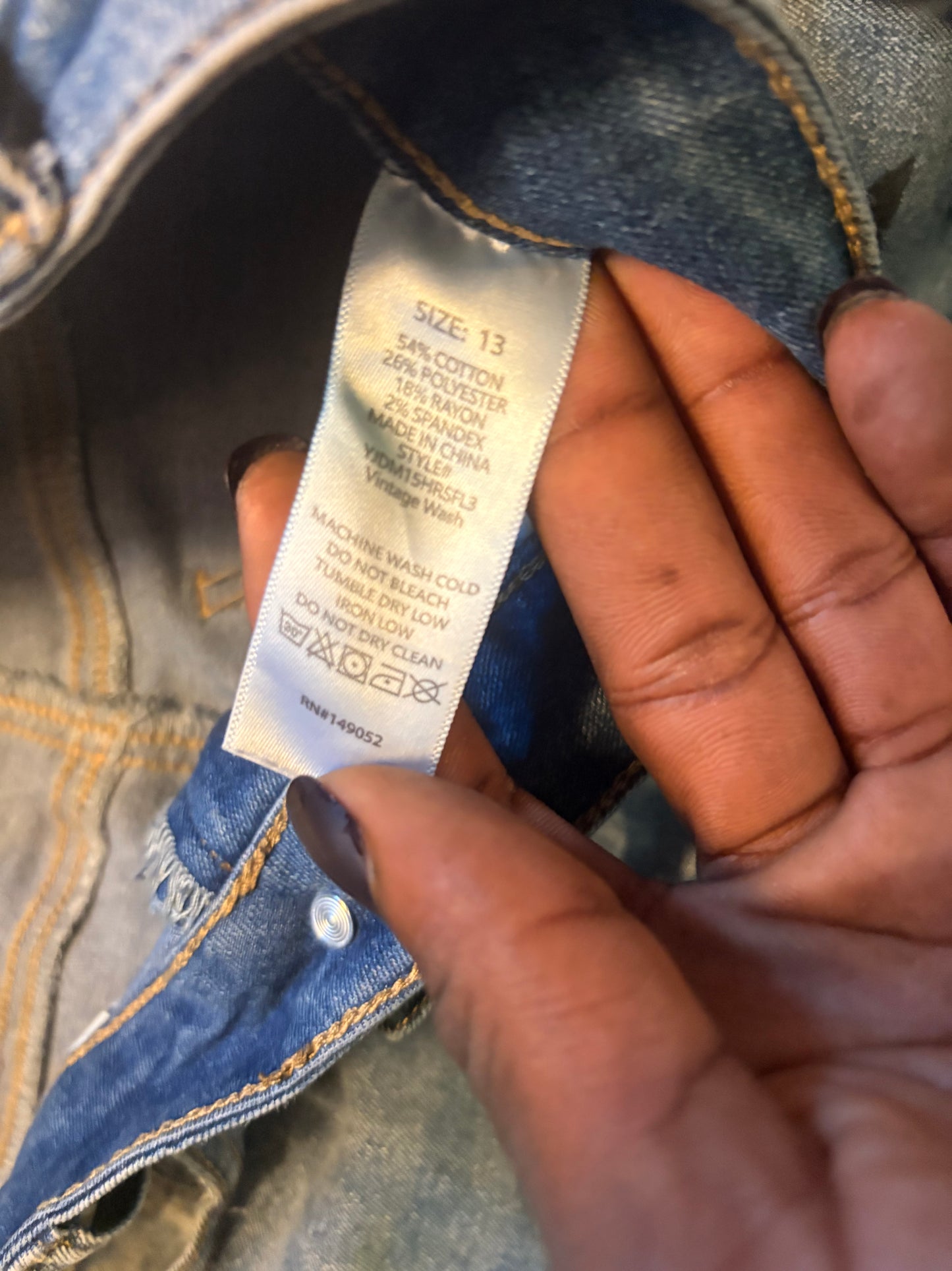 Flared Jeans With Lv Print