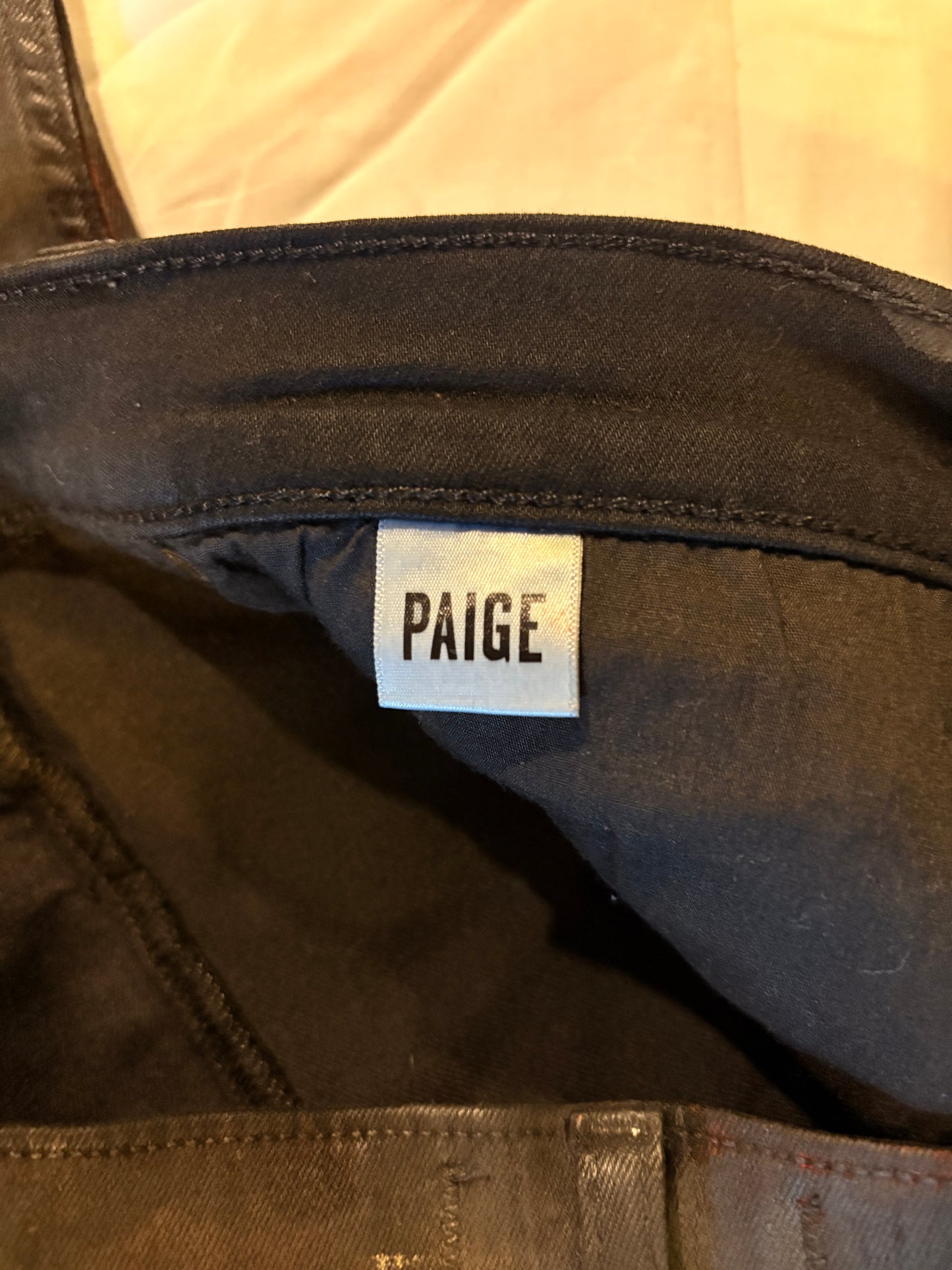 Custom Painted Paige Skinny Jeans