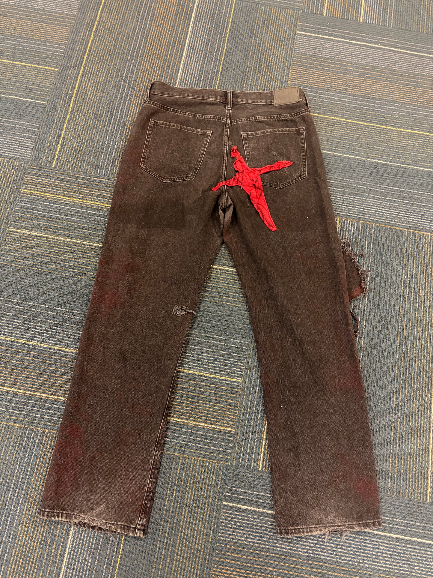 Custom ''AAPE" Jeans