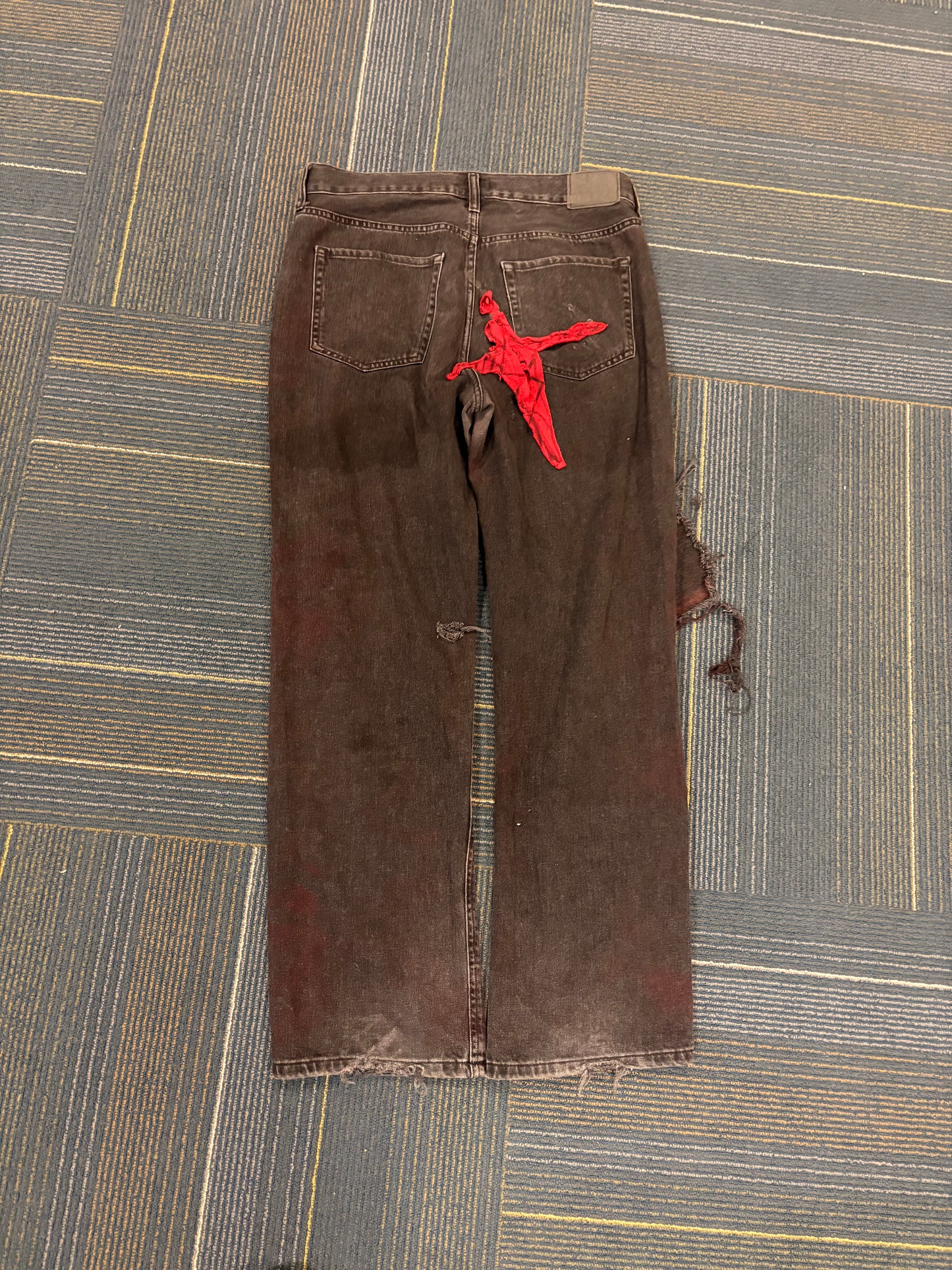 Custom ''AAPE" Jeans