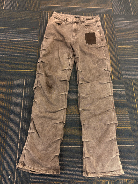 Custom Stacked Baggy Jeans