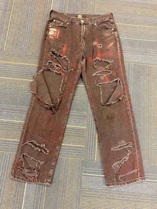 Custom ''AAPE" Jeans